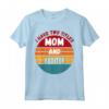 Ho Due Titoli Mamma e Revisore dei Conti - Maglietta Vintage Retro Tramonto - Regalo per Mamma Revisore dei Conti