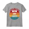 Ho Due Titoli Mamma e Revisore dei Conti - Maglietta Vintage Retro Tramonto - Regalo per Mamma Revisore dei Conti