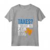 Donna Taxes? I Thought You Said Texas - Maglietta con Collo a V per Consulenti Fiscali e Contrari all'Evasione Fiscale