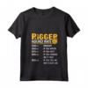 Donna Rigger Hourly Rate - Funny Crane Operator Rigger Maglietta con Collo a V - Unique Gift Idea for Family and Friends