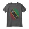Saint Kitts & Nevis Flag DNA Fingerprint - Maglietta Orgoglio Nazionale per Uomini, Donne e Bambini - Ideale come Regalo
