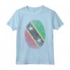Saint Kitts & Nevis Flag DNA Fingerprint - Maglietta Orgoglio Nazionale per Uomini, Donne e Bambini - Ideale come Regalo