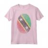 Saint Kitts & Nevis Flag DNA Fingerprint - Maglietta Orgoglio Nazionale per Uomini, Donne e Bambini - Ideale come Regalo