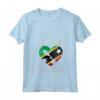 Ho Saint Kitts e Nevis Sulla Mia Maglia e Nel Mio Cuore - Camicia con Bandiera di Saint Kitts e Nevis - Orgoglio Kittitiano