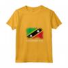 Donna Bandiera di Saint Kitts e Nevis Maglietta con Collo a V - Ideale per Mostrare l'Orgoglio Patriotico