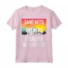 Saint Kitts e Nevis sta chiamando e devo andare - Tramonto Ondulato Maglietta HapTiger - Ideale per i Viaggiatori dell'Isola
