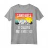 Saint Kitts e Nevis sta chiamando e devo andare - Tramonto Ondulato Maglietta HapTiger - Ideale per i Viaggiatori dell'Isola