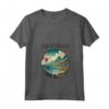 Donna Saint Kitts e Nevis - Maglietta Art Deco con Collo a V - Rappresenta la Bellezza dell'Isola