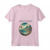 Donna Saint Kitts e Nevis - Maglietta Art Deco con Collo a V - Rappresenta la Bellezza dell'Isola