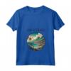Donna Saint Kitts e Nevis - Maglietta Art Deco con Collo a V - Rappresenta la Bellezza dell'Isola