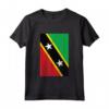 Saint Kitts e Nevis Bandiera Kittian e Nevisian Pride Maglietta - Ideale come Regalo di Viaggio