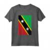 Saint Kitts e Nevis Bandiera Kittian e Nevisian Pride Maglietta - Ideale come Regalo di Viaggio