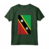 Saint Kitts e Nevis Bandiera Kittian e Nevisian Pride Maglietta - Ideale come Regalo di Viaggio
