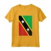 Saint Kitts e Nevis Bandiera Kittian e Nevisian Pride Maglietta - Ideale come Regalo di Viaggio