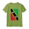 Saint Kitts e Nevis Bandiera Kittian e Nevisian Pride Maglietta - Ideale come Regalo di Viaggio