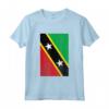 Saint Kitts e Nevis Bandiera Kittian e Nevisian Pride Maglietta - Ideale come Regalo di Viaggio