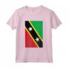 Saint Kitts e Nevis Bandiera Kittian e Nevisian Pride Maglietta - Ideale come Regalo di Viaggio