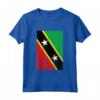 Saint Kitts e Nevis Bandiera Kittian e Nevisian Pride Maglietta - Ideale come Regalo di Viaggio