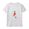 Donna I Love Saint Kitts e Nevis / I Heart St Kitts e Nevis Maglietta con Collo a V - Design Unico della Mappa e Bandiera - Ideale per Orgogliosi Abitanti dell'Isola