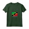Donna Segnala Saint Kitts e Nevis Maglietta con Collo a V - Ideale come Regalo per chi Ha Radici a Saint Kitts e Nevis
