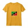 Donna Segnala Saint Kitts e Nevis Maglietta con Collo a V - Ideale come Regalo per chi Ha Radici a Saint Kitts e Nevis