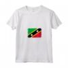 Donna Segnala Saint Kitts e Nevis Maglietta con Collo a V - Ideale come Regalo per chi Ha Radici a Saint Kitts e Nevis