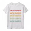 Saint Kitts e Nevis Arcobaleno Testo Design - Maglietta per l'Orgoglio Nazionale - Ideale come Regalo
