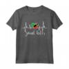 Bandiera di Saint Kitts e Nevis Heartbeat ECG Pulse - Maglietta Pride per Mostrare l'Orgoglio Nazionale - Ideale per Chi Ama Saint Kitts e Nevis