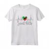 Bandiera di Saint Kitts e Nevis Heartbeat ECG Pulse - Maglietta Pride per Mostrare l'Orgoglio Nazionale - Ideale per Chi Ama Saint Kitts e Nevis