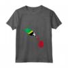 Donna Bandiera Mappa di Saint Kitts e Nevis - Maglietta con Collo a V - Il mio cuore batte qui