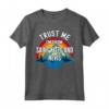 Fidati di me sono da Saint Kitts e Nevis - Colorato Montagna Vintage Maglietta - Ideale come Regalo Unico