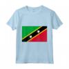 Bandiera di Saint Kitts e Nevis - Maglietta Federazione dei popoli di San Cristoforo e Nevis - Ideale per gli Orgogliosi Cittadini