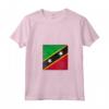 Donna Saint Kitts e Nevis Giorno dell'Indipendenza Maglietta con Collo a V - Abbigliamento Vintage per la Festa dell'Indipendenza - Celebra con Stile