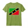 Saint Kitts and Nevis T-shirt - Bandiera Regalo Souvenir Maglietta - Orgoglio Nazionale Calcio