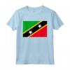 Saint Kitts and Nevis T-shirt - Bandiera Regalo Souvenir Maglietta - Orgoglio Nazionale Calcio