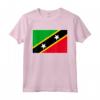 Saint Kitts and Nevis T-shirt - Bandiera Regalo Souvenir Maglietta - Orgoglio Nazionale Calcio