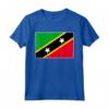 Saint Kitts and Nevis T-shirt - Bandiera Regalo Souvenir Maglietta - Orgoglio Nazionale Calcio