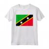 Saint Kitts and Nevis T-shirt - Bandiera Regalo Souvenir Maglietta - Orgoglio Nazionale Calcio