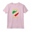 Saint Kitts e Nevis - Amore Cuore Indipendenza Giorno Caraibi Maglietta - Ideale per Carnevale e Parate