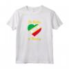 Saint Kitts e Nevis - Amore Cuore Indipendenza Giorno Caraibi Maglietta - Ideale per Carnevale e Parate