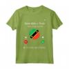 Saint Kitts e Nevis Sta Chiamando E Devo Andare - Maglietta con Bandiera per Viaggiatori - Ideale come Regalo
