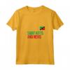 Donna MAGLIA ATLETICA CALCIO SPORTIVA BANDIERA SAINT KITTS E NEVIS - Maglietta con Collo a V per Mostrare l'Orgoglio per le Radici