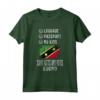 Saint Kitts e Nevis - Souvenir Vacanza di Viaggio - Maglietta con Bandiera in Stile Invecchiato