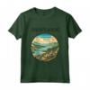 Saint Kitts e Nevis Scenario Art Deco Maglietta - Design Unico per Viaggiatori e Turisti