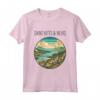 Saint Kitts e Nevis Scenario Art Deco Maglietta - Design Unico per Viaggiatori e Turisti