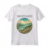 Saint Kitts e Nevis Scenario Art Deco Maglietta - Design Unico per Viaggiatori e Turisti