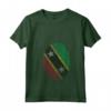 Orgoglio Saint Kitts & Nevis - Maglietta DNA Fingerprint Flag - Ideale come Regalo per Amici e Familiari di Saint Kitts e Nevis