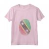 Orgoglio Saint Kitts & Nevis - Maglietta DNA Fingerprint Flag - Ideale come Regalo per Amici e Familiari di Saint Kitts e Nevis