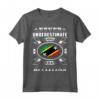 SQUADRA Saint Kitts e Nevis Maglietta - Calcio 2018 Vintage Retro Souvenir - Uomo Donna