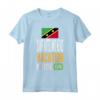 Saint Kitts e Nevis Souvenir - Viaggi - Maglietta Saint Kitts e Nevis Modalità Vacanza - Esplora e Scopri il Tuo Viaggio